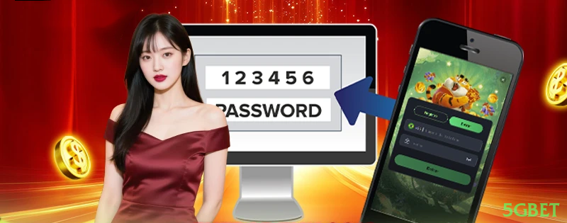 Imagem promocional do cassino online da 5gbet mostrando jogos ao vivo